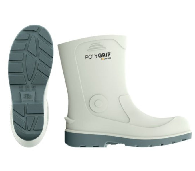 Bota Innovatore Polygrip Cano Médio Branca